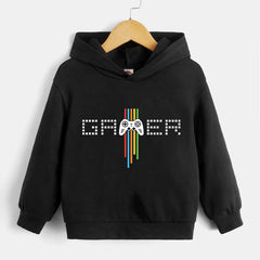 GAMER Letter Print Boys Pullover Hoodies Spring Fall Kids Sweatshirt
