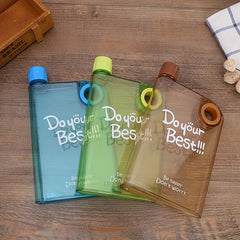 Outdoor Portable Square Water Kettle Lightweight Leakproof Water Bottle