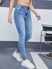 High Waist Skinny Jeans Women's Denim Pants