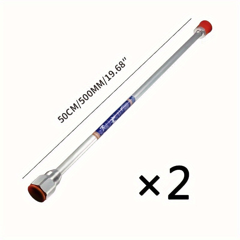 2pcs Extension Pole For Airless Paint Sprayer Guns 19.6inch