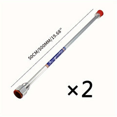 2pcs Extension Pole For Airless Paint Sprayer Guns 19.6inch