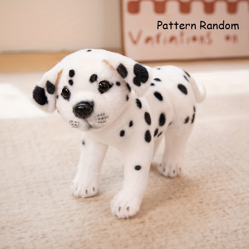 Spotted Puppy Plush Toy Stuffed Dog - Ideal Home Decor Gift
