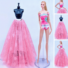 2 Piece Lace Doll Swimwear Set for 1 6 Dolls