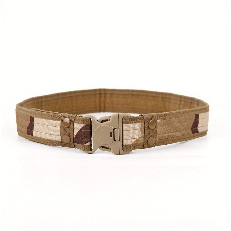 5 Colors Polyester Canvas Belt For Men Size 51 18in