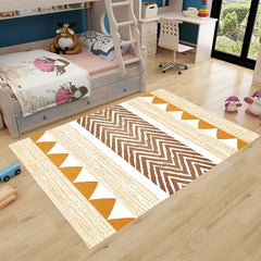 Modern Fluffy Faux Wool Area Rug Non-Slip Large Carpet for Living Room Bedroom