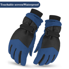 Waterproof Touch Screen Winter Snow Gloves - Cold Weather Skiing & Snowboarding