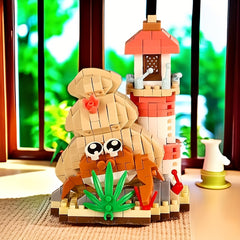Ocean Animal Building Blocks DIY Toy Decoration Gift