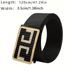 Sense Men's Belt Slider Belt Two C Business Casual Belt