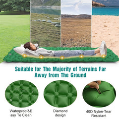 Inflatable Ultralight Mattress for Travel Hiking