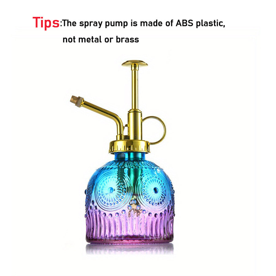 Glass Plant Mister Stylish Spray Bottle for Plants & Cleaning