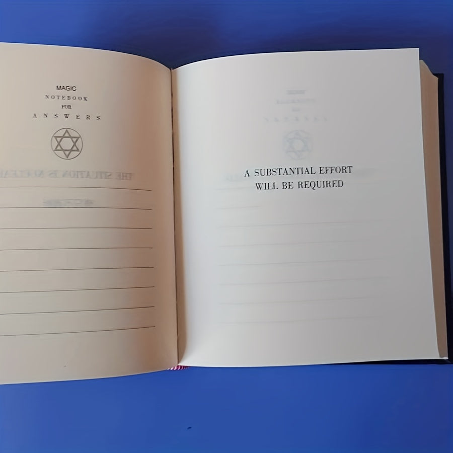 Bilingual Chinese English Magic Book For Answers Notebook