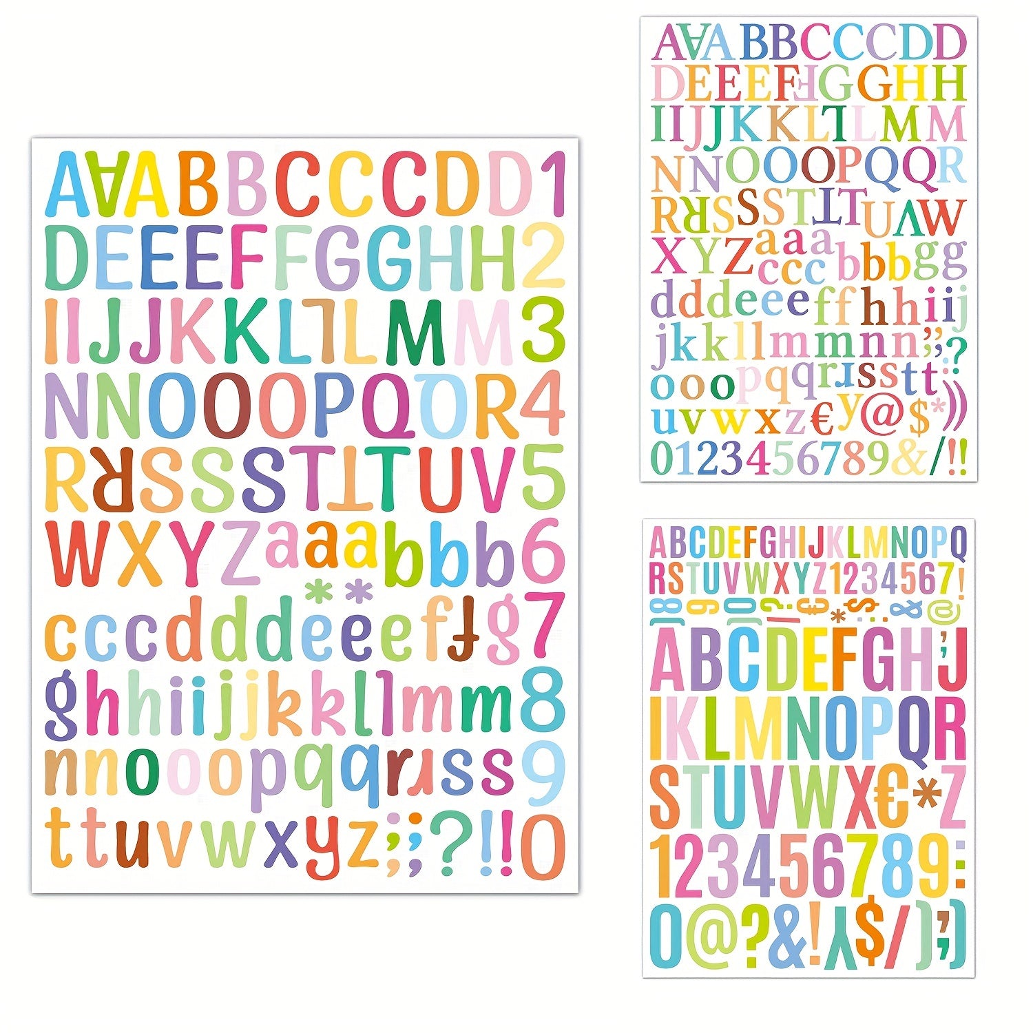 10pcs Waterproof Number Sticker Home Decor Stationery