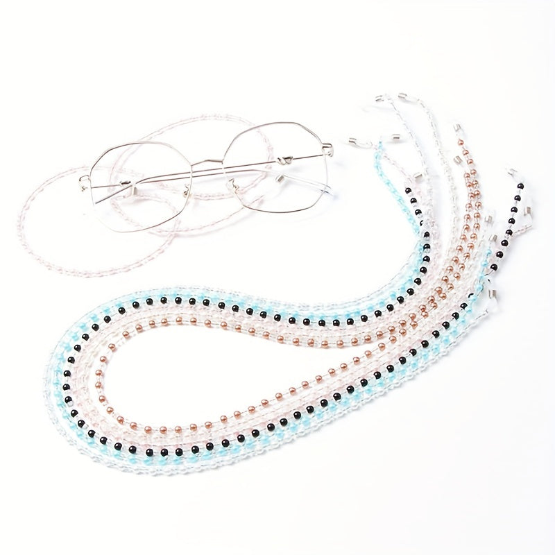 Beaded Glasses Chain Anti Slip Sunglasses Reading Glasses Lanyard