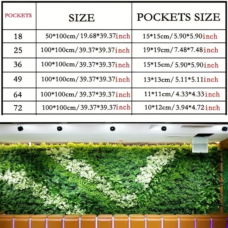 36-Pocket Waterproof Wall Planter - Grow Garden Anywhere!