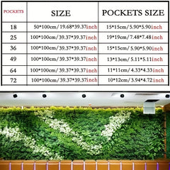 36-Pocket Waterproof Wall Planter - Grow Garden Anywhere!