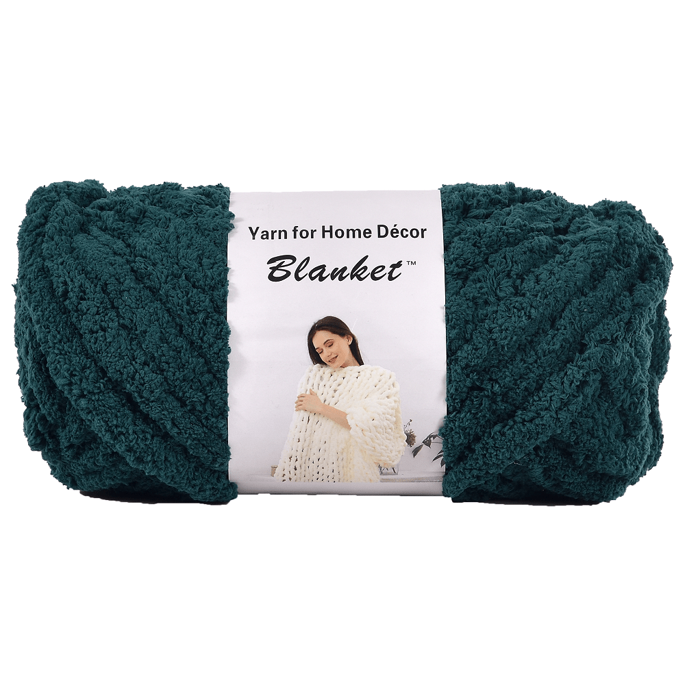 Chunky Chenille Yarn for Arm Knitting - DIY Home Decor - 250g