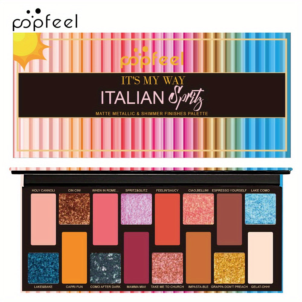 Pro 16 Eyeshadow Palette - Matte & Pearly Finishes