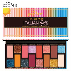 Pro 16 Eyeshadow Palette - Matte & Pearly Finishes