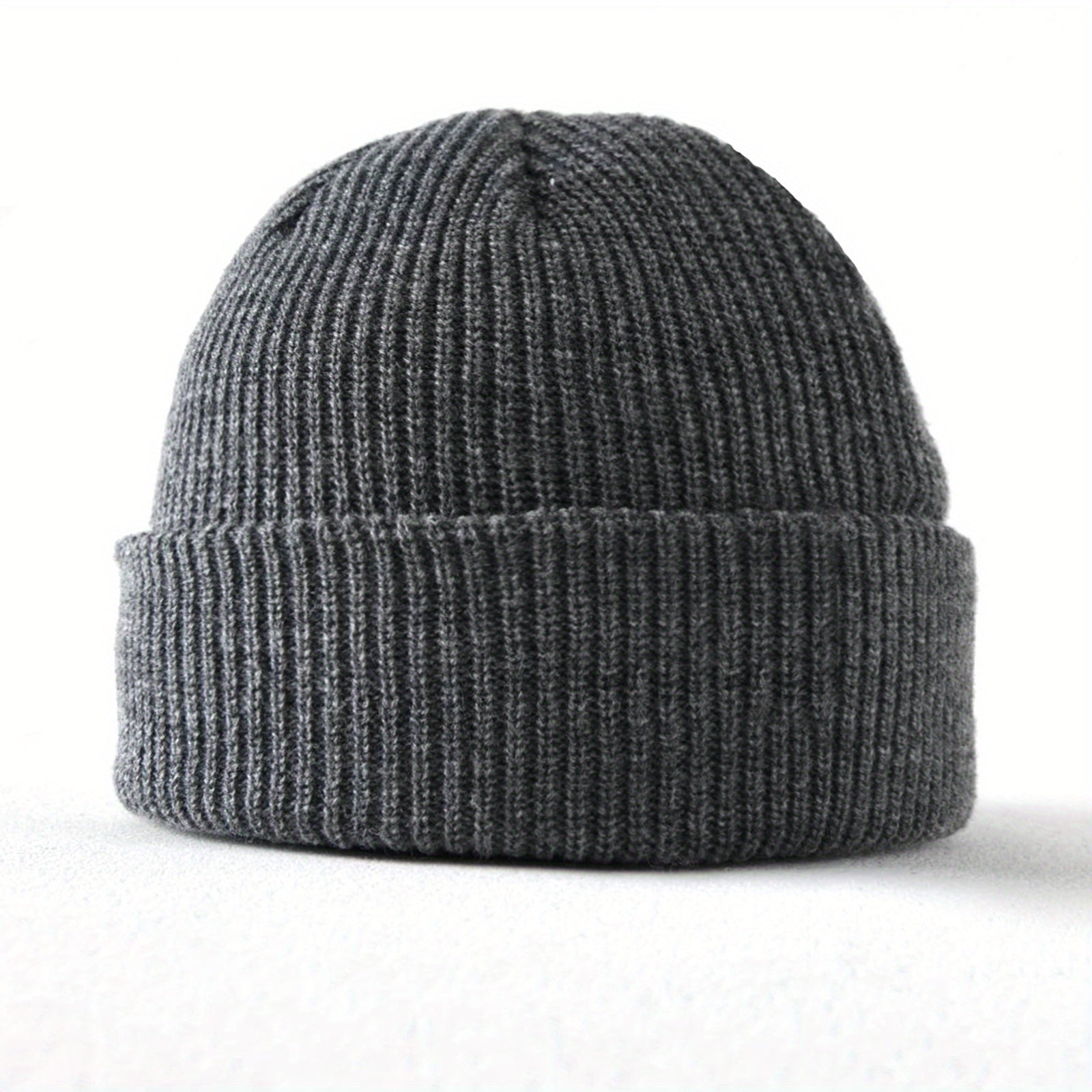 Men's Knit Fisherman Beanie Winter Hat