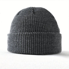 Men's Knit Fisherman Beanie Winter Hat
