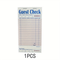 Restaurant Guest Check Book Server Note Pads 50 Total