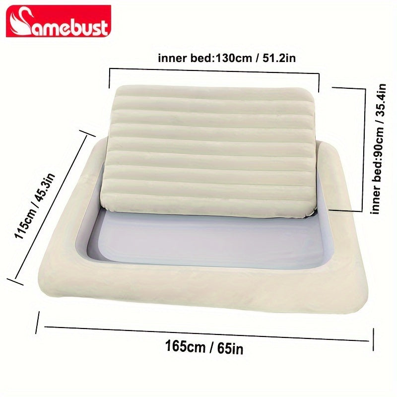 Camebust Inflatable Travel Bed Portable Air Bed For Family