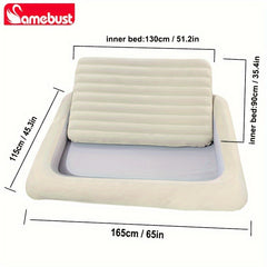 Camebust Inflatable Travel Bed Portable Air Bed For Family