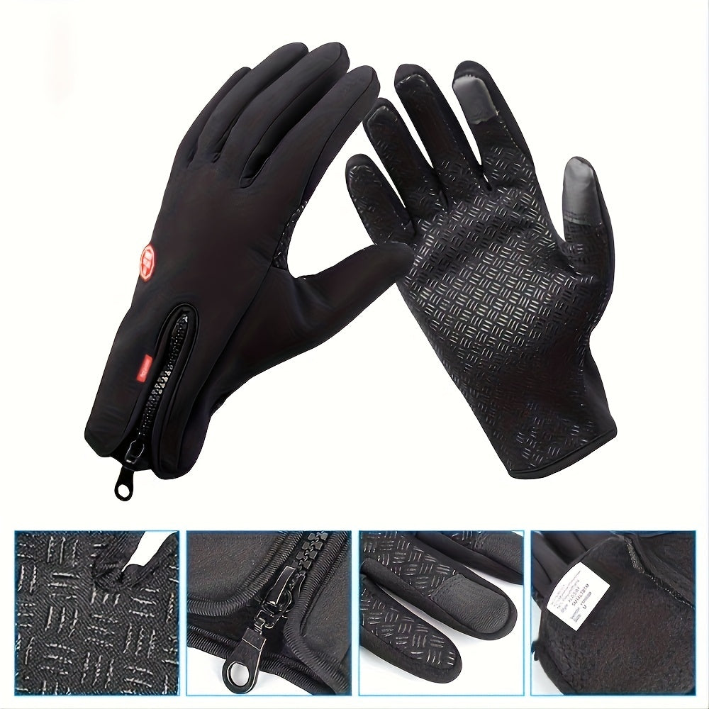 Waterproof Touchscreen Thermal Winter Gloves