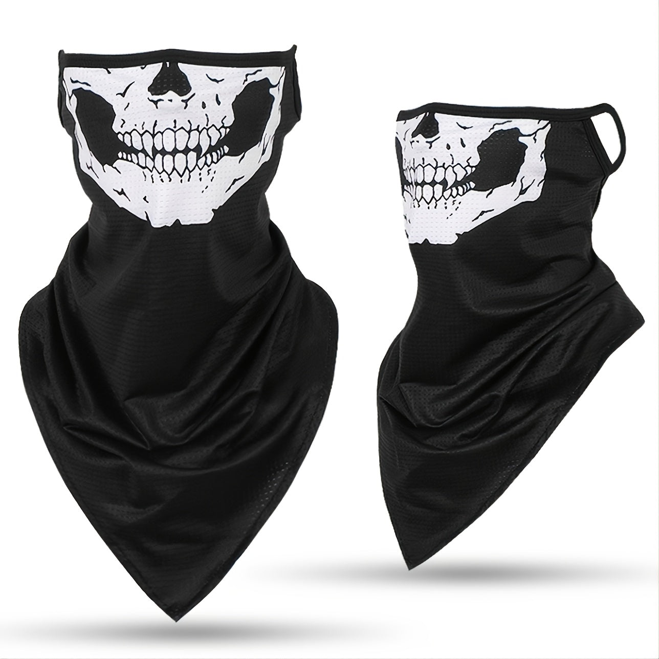 Mesh Facemask Polyester Neck Windproof Dustproof Fishing Sunscreen Scarf