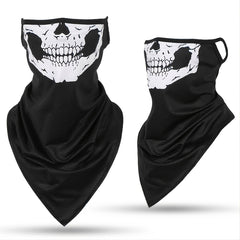 Mesh Facemask Polyester Neck Windproof Dustproof Fishing Sunscreen Scarf
