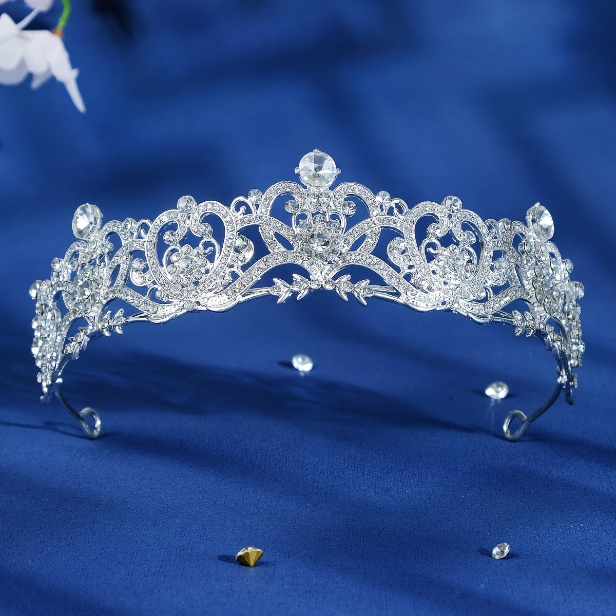 Crystal Wedding Headpiece Rhinestone Tiara Crown Bride Wedding Tiara