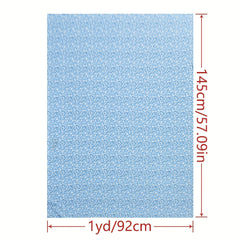 1 Yard Artificial Cotton Fabric DIY Cloth Pants Dress Quilt Cover Material