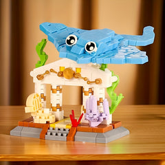 Devilfish Ocean Animal Model DIY Puzzle Educational Toy