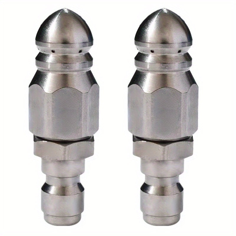 5000 PSI Sewer Jetter Nozzle for 1/4 Pressure Washer Quick Connector