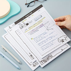 B5 Horizontal Line Notebook Student Planner 30 Sheets