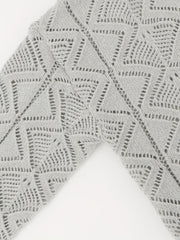 Solid Long Sleeve Open Front Knitted Sweater Cardigan