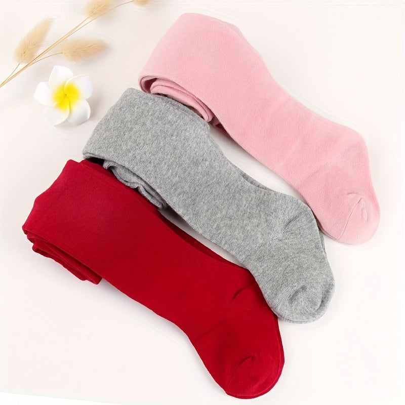 2 Pairs Baby Girls Kids Pantyhose Leggings Breathable Comfy Leggings