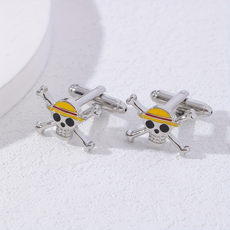 Skull Cufflinks Shirt Cufflinks Men's Jewelry