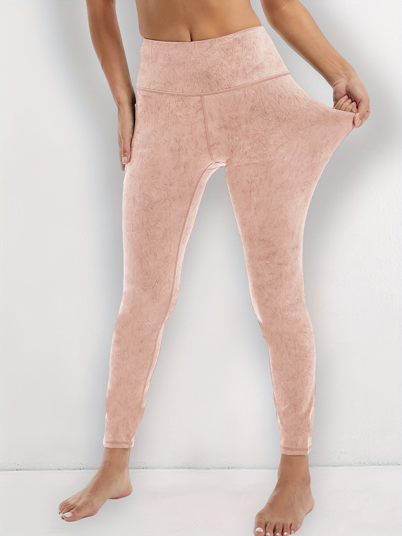 Stretch Running Hip Lifting Yoga Leggings High Waist Workout Pants