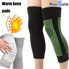 RooRuns Winter Warm Wormwood Knee Pads Leg Warmer for Men and Women
