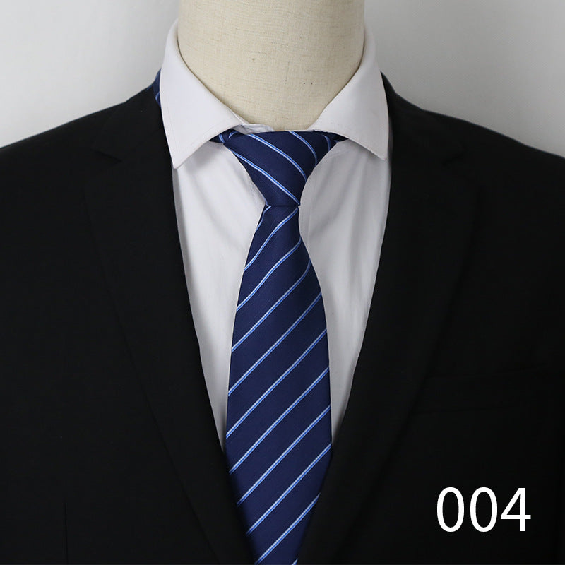Men's Business Striped Pattern Ties - Pack of 3