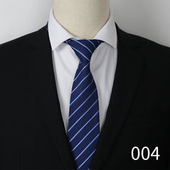 Men's Business Striped Pattern Ties - Pack of 3