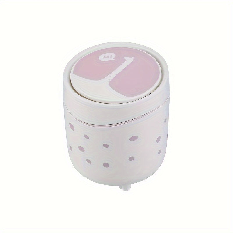 1pc Desktop Paper Basket Office Supplies