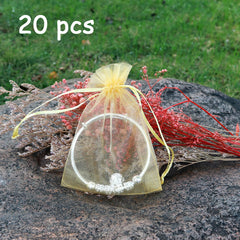 Organza Bags Wedding Favor Bags With Drawstring Jewelry Gift Bags