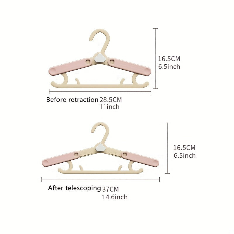 5pcs Cloud Children's Hangers for Baby Clothes