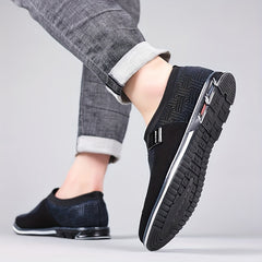 Men's Patterned Loafer Shoes Comfy Slip On Shoes