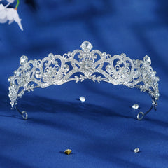 Crystal Wedding Headpiece Rhinestone Tiara Crown Bride Wedding Tiara
