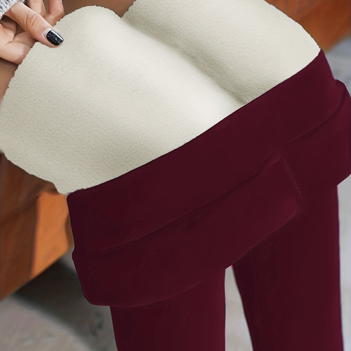 Fleece Lined High Waisted Winter Leggings