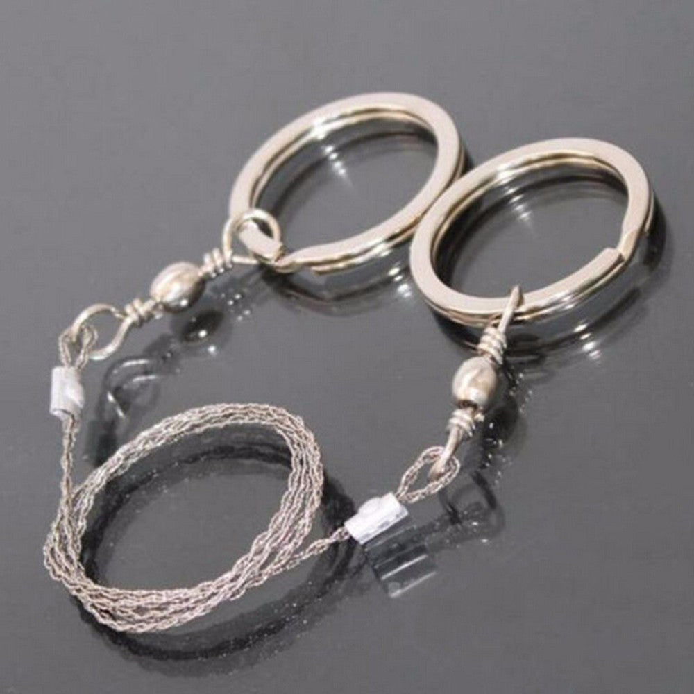 Stainless Steel Wire Saw for Emergency Outdoor Use