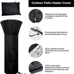 Outdoor Patio Heater Cover 210D Oxford Fabric Waterproof